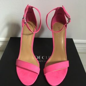 Pink Ankle Strap Heels **Brand New In Box**